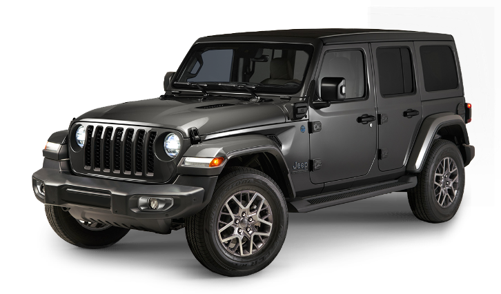 A picture of a car as an example of a large prize